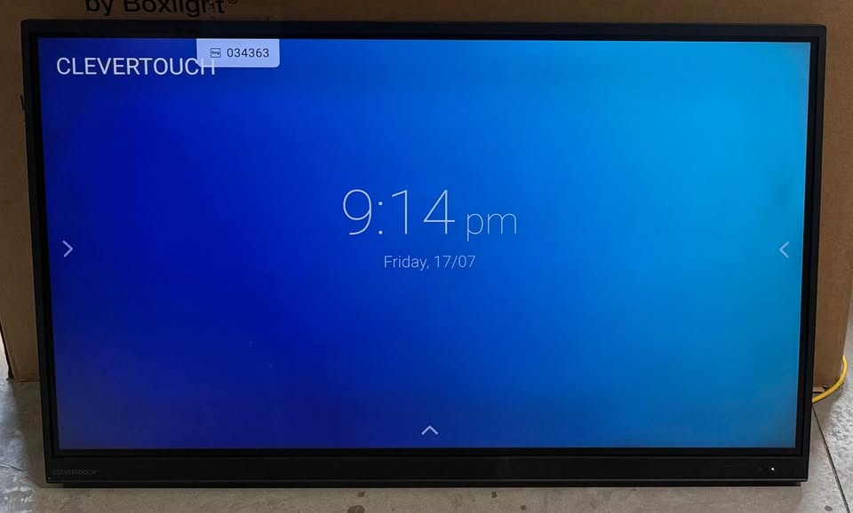 75" 4K Touchscreen Monitor LED Clevertouch w/ Android OS