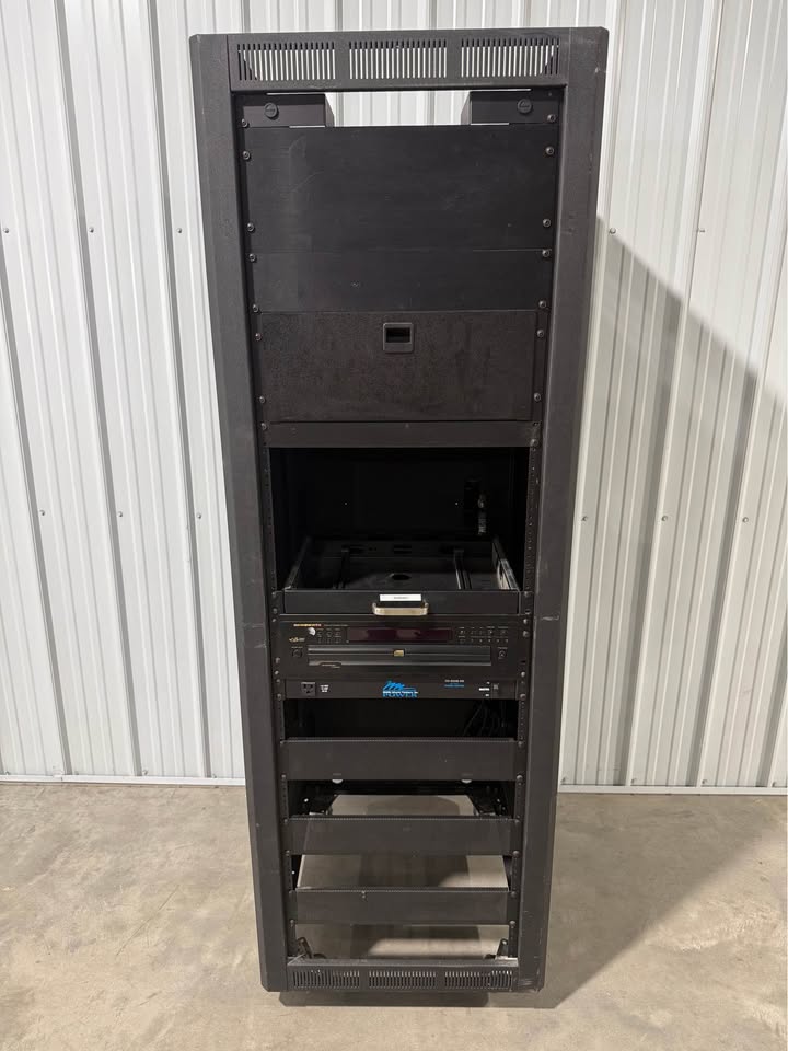 Middle Atlantic Rack Cabinet 37U Audio/Video Rolling WRK-37SA-27