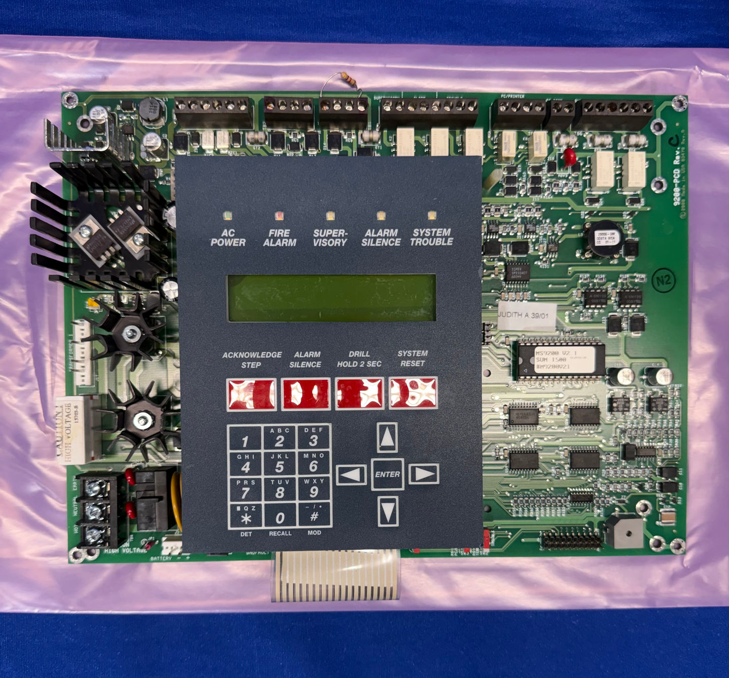 Fire Lite MS-9200 Addressable Fire Alarm Control Panel