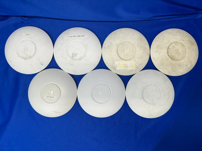 Lot of 7 Ubiquiti UniFi AP AC PRO Access Points