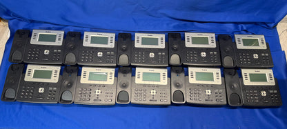 Lot of 22 IP Phones(14x Yealink T27G, 6x T43U, 1x T41S, 1x Cisco CP-8811)