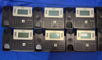 Lot of 22 IP Phones(14x Yealink T27G, 6x T43U, 1x T41S, 1x Cisco CP-8811)