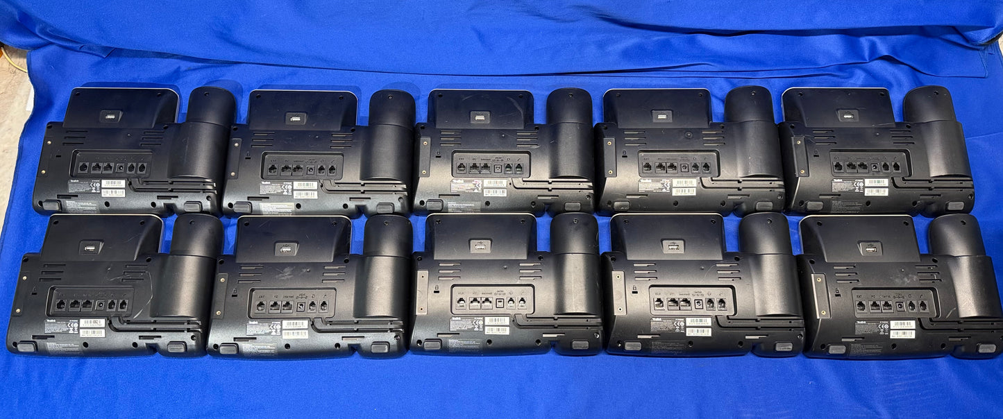 Lot of 22 IP Phones(14x Yealink T27G, 6x T43U, 1x T41S, 1x Cisco CP-8811)