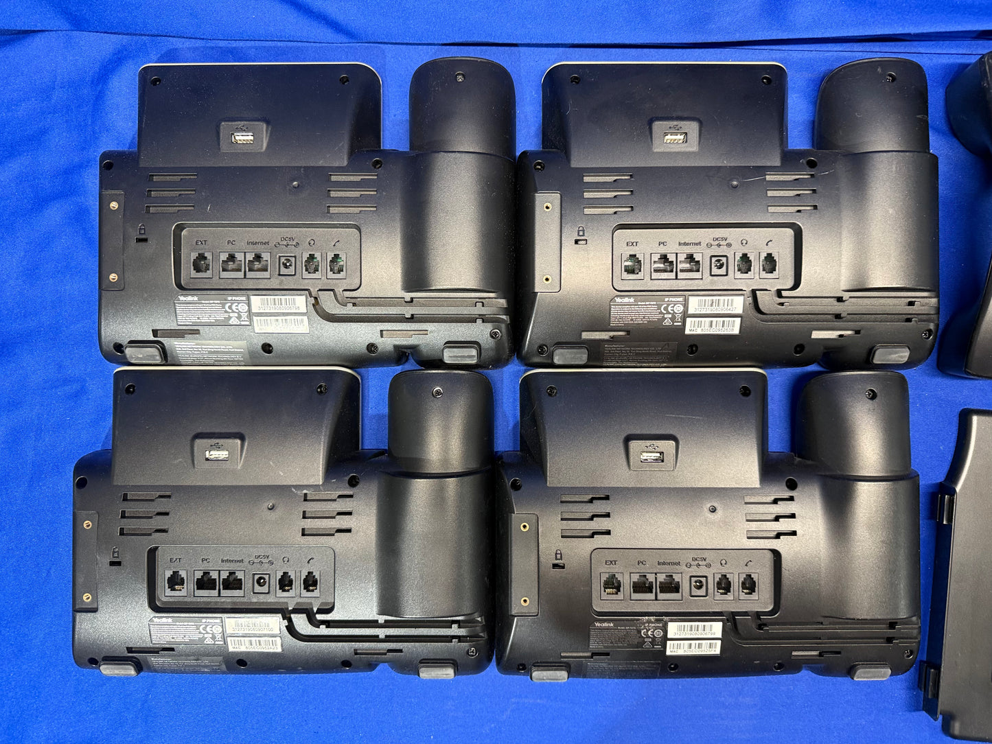 Lot of 22 IP Phones(14x Yealink T27G, 6x T43U, 1x T41S, 1x Cisco CP-8811)