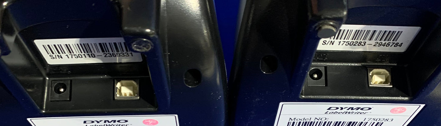 DYMO LabelWriter 450, 450 Turbo 550 Direct Thermal Label Printers Lot of 3