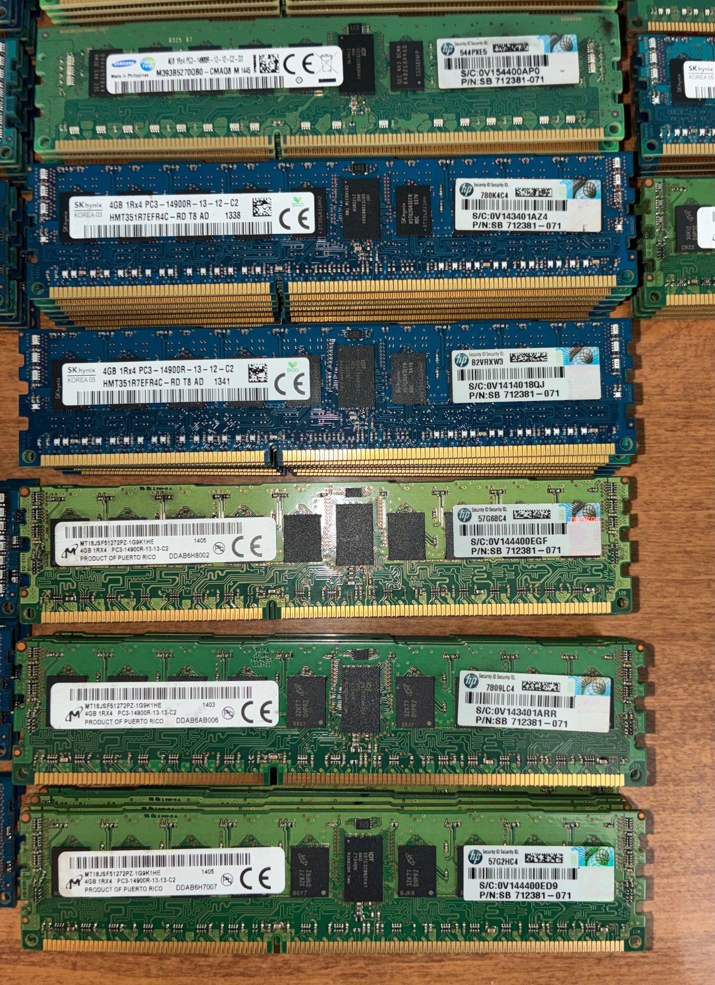 Server Memory RAM DDR3 PC 16GB 8GB 4GB Mix