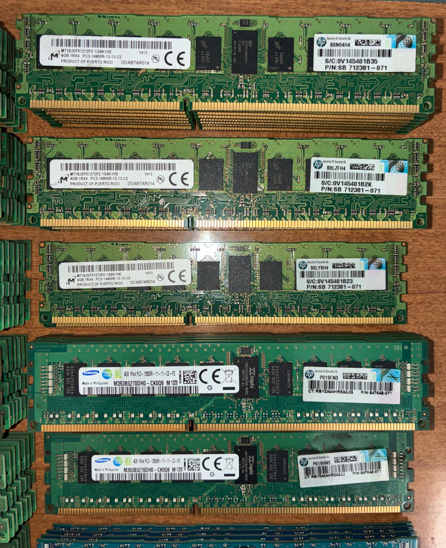 Server Memory RAM DDR3 PC 16GB 8GB 4GB Mix