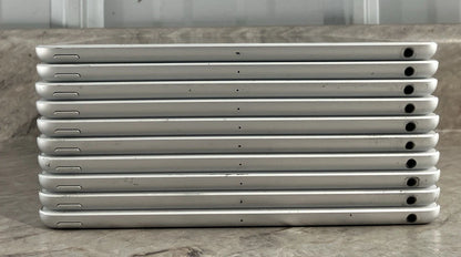 Apple iPad 5th Gen A1822 128GB WiFi Only Silver 9.7" - Lot of 10