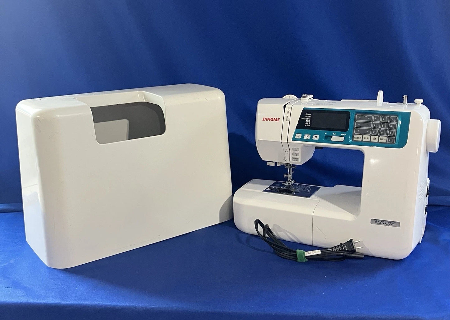 Lot of 2 Janome 4120 QDC Sewing and Quilting Machines