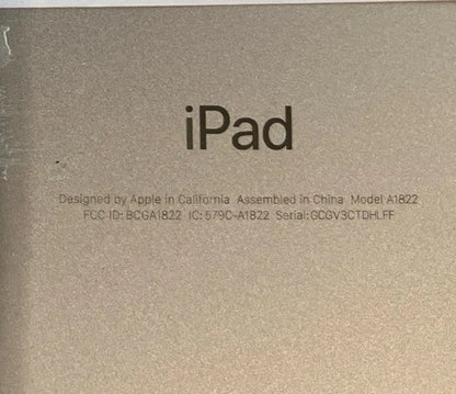 Apple iPad 5th Gen A1822 128GB WiFi Only Silver 9.7" - Lot of 10