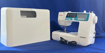 Lot of 2 Janome 4120 QDC Sewing and Quilting Machines